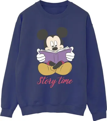 Produktbild von Disney - "Story Time" Sweatshirt für Damen BI28942 (M) (Marineblau)