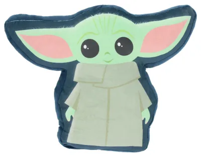 Obrázek produktu pro Star Wars Grogu polštářek Tvarovaný polštářek Dekorační polštářek a plyšový polštářek