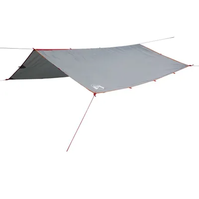Obrázok produktu pre Kempingová plachta sivo-oranžová 500x294 cm vodotesná