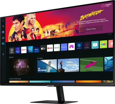 Produktbild von Samsung M70B, 81,3 cm (32"), 3840 x 2160 Pixel, 4K Ultra HD, LED, 4 ms, Schwarz