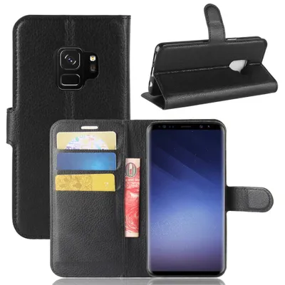 Produktbild von Handy Tasche für Samsung Galaxy S9 Hülle Flip Cover Wallet Case Handyhülle Etui