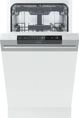 Produktbild von Gorenje GI 561D 10 S Geschirrspüler 45 cm - Silber - Teilintegrierbar - 11 Maßgedecke - 45 dB Geräuschpegel - Trocknungsklasse: A