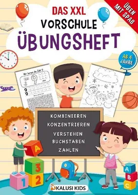 Produktbild von Das XXL Vorschule Übungsheft ab 4 jahre