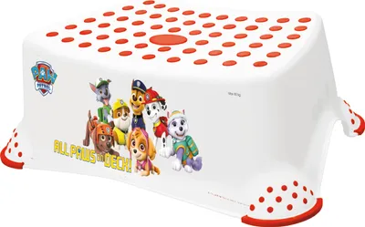 Produktbild von keeeper kids Tritthocker tomek "Paw Patrol" weiß