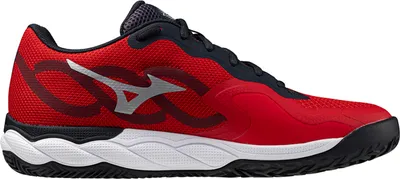 Produktbild von Mizuno Padelschuh Tennisschuh Wave Enforce Court Herren Rot Schwarz
