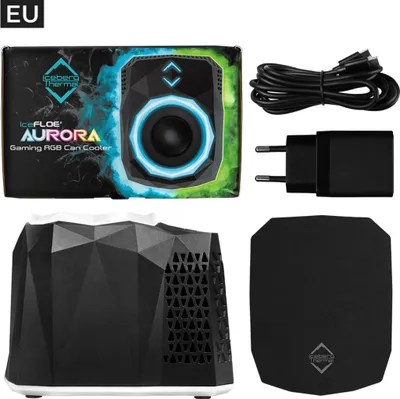 Obrázek produktu pro Iceberg Thermal IceFLOE AURORA, Černá, 0,355 l, 20 dB, 1 kusů, Elektrický, AC