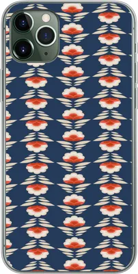 Produktbild von MuchoWow® Handyhülle Schutzhülle Hülle für Telefoonhoesje iPhone 11 Pro Max Muster - Abstrakt - Blumen Silikon Softcase Handy Hülle - Schutz