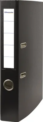 Produktbild von Soennecken Ordner 3387 DIN A4 50mm PP schwarz