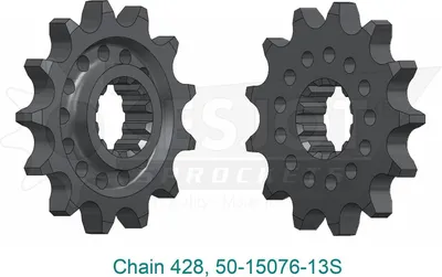 Zdjęcie produktu dla Esjot Koło łańcuchowe 520 14z Racing