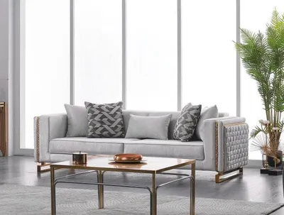 Produktbild von Dreisitzer Sofa 3 Sitzer Couch 245cm Möbel Polster JVmoebel