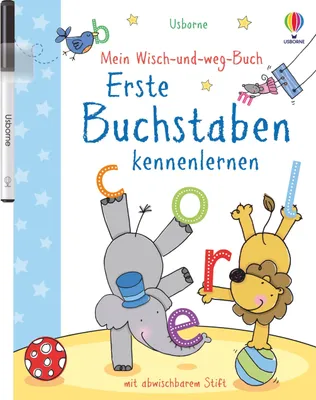 Produktbild von Mein Wisch-und-weg-Buch: Erste Buchstaben kennenlernen