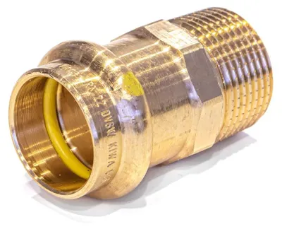 Productafbeelding van Gasfitting met schroefdraad 22x1" en SC-aansluiting