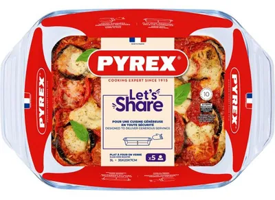 Productafbeelding van Let's Share ovenschotel, rechthoekig, 35x23 cm; 300 cl - 6 stuks
