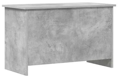 Produktbild von vidaXL Aufbewahrungstruhe Betongrau 80 x 40 x 50 cm Holzwerkstoff