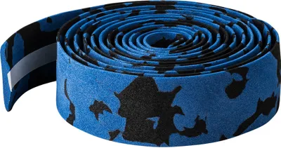 Produktbild von Fahrrad Lenkerband (Standard) mit Aluminium Lenkerstopfen, Farbe:Camo Blue/Black