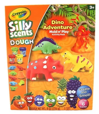 Zdjęcie produktu dla Crayola Silly Scents Dino Plastelina