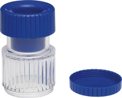 Produktbild von FIRST AID ONLY Tabletten-Mörser blau/transparent aus Kunststoff