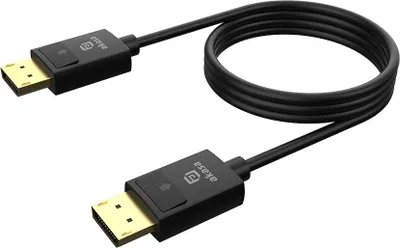Zdjęcie produktu dla Akasa AK-CBDP26-20BK, 2 m, DisplayPort, DisplayPort, Męska, Męska, 7680 x 4320 px