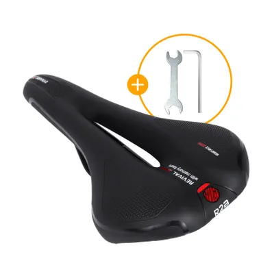 Produktbild von R2B Fahrradsattel E-Bike Fahrrad Sattel, Ergonomische Fahrradsitz für MTB, Rennrad, atmungsaktiv für Damen und Herren