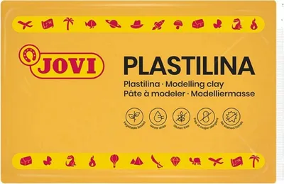 Productafbeelding van Jovi 7203 Klei voor kinderen, donkergeel, 350 gram
