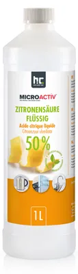 Produktbild von 1 L Microactiv® Zitronensäure 50% flüssig