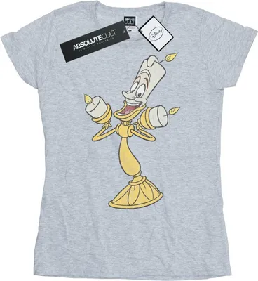 Produktbild von Disney - "Beauty And The Beast" T-Shirt für Damen BI15691 (XXL) (Grau)