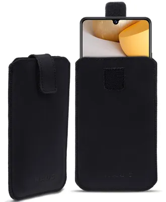 Produktbild von Leder Hülle für Samsung Galaxy A13 5G Tasche Handyhülle Pull Tab Schutzhülle