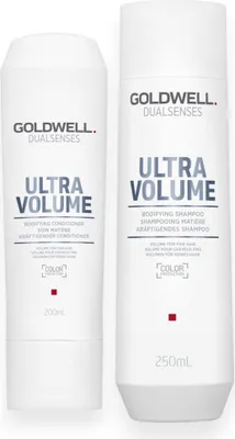 Produktbild von Goldwell Dualsenses Ultra Volume Set - Shampoo 250ml + Conditioner 200ml