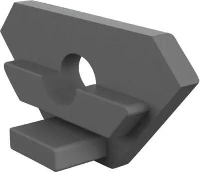 Produktbild von Endkappe für LED Alu Eckprofil Exo-V2_14 + Cover PC45_16