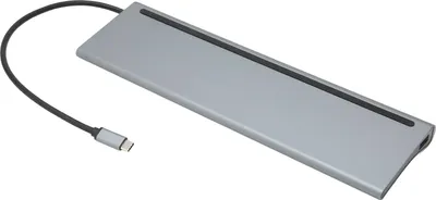 Zdjęcie produktu dla Koncentrator USB typu C 12 w 1 - w pełni funkcjonalna stacja dokująca do laptopa z wieloportowym koncentratorem USB typu C na Ethernet