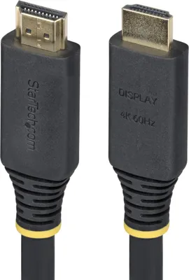 Obrázek produktu pro StarTech.com HDMI2-CABLE-4K60-10M, 10 m, HDMI Typ A (standardní), HDMI Typ A (standardní), 18 Gbit/s, Audio Return Channel (ARC), Černá