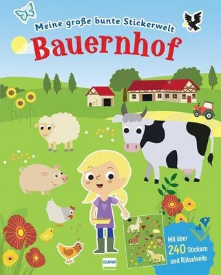 Produktbild von Meine große bunte Stickerwelt - Bauernhof