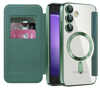 Obrázok produktu pre Techsuit - SmartMag Book puzdro na Samsung Galaxy S23 FE - zelené