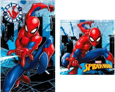 Obrázek produktu pro Marvel Spiderman Ručník Red Red Jedna velikost