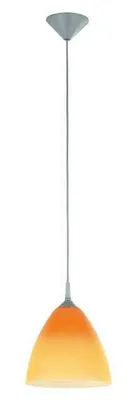 Obrázek produktu pro Závěsné svítidlo DAVID ve tvaru plamene, žluto-oranžové, 1xE27x15W, sklo, rozměry: 100x30x30 cm, IP20, Alfa