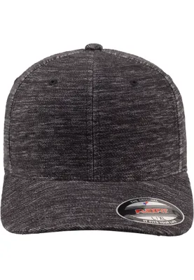 Produktbild von FLEXFIT 6277TK | Twill Knit Flexfit / Schwarze Schirmunterseite - Farbe: Grey - Größe: L/XL