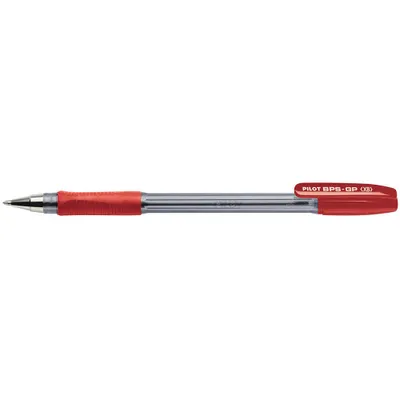 Zdjęcie produktu dla Pióro kulkowe Pilot BPS-GP-XB-R XB, gumowana strefa uchwytu, 0,6 mm, czerwone, BPS-GP-XB-R