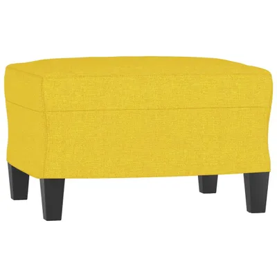 Obrázok produktu pre vidaXL Podnožka Light Yellow 60x50x41 cm Látka
