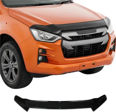 Image de Déflecteur anti-insectes pour capot de moteur Isuzu D-Max mk3 2019-2023 (pré-FL), ABS, noir