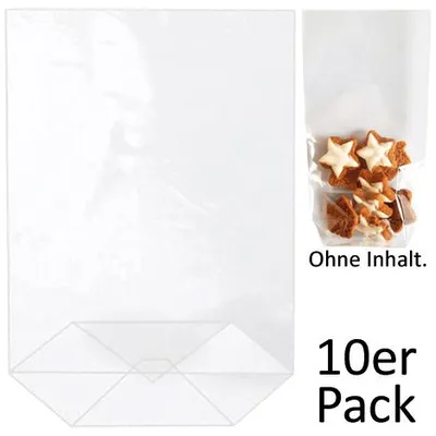 Produktbild von Folia Paper - untere Tasche Folia 115x190mm 10 Stück transparent | Box ein 10 Stück