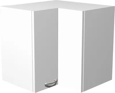 Produktbild von Eckhängeschrank Küche - 60 x 60 cm breit - Weiß – Witus