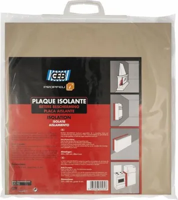 Image de Panneau isolant Propfeu 500 x 500 mm, épaisseur 4 mm - Geb