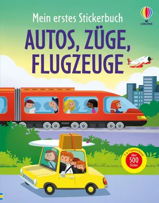 Produktbild von Mein erstes Stickerbuch: Autos, Züge, Flugzeuge