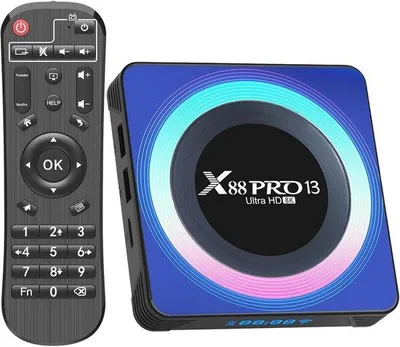 Productafbeelding van Android TV Box met 4 GB RAM en 32 GB ROM – Ondersteunt 8K, 3D en WiFi 5.0 GHz