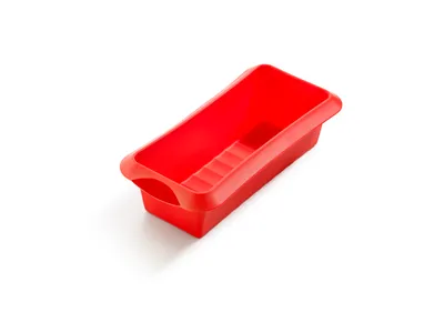 Image de Rechteckige Form (forme de gaufre) CLASSIC 24 cm - rot / Lekue