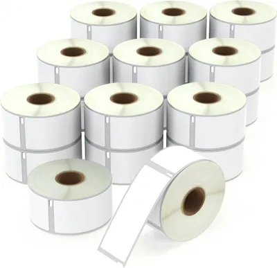 Produktbild von Phomemo 20x 99012/S0722400 Selbstklebende Adressetiketten 36x89mm, 5200 Stk, passend für DYMO LabelWriter 450/4XL, NICHT passend für 550/5XL