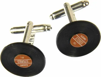 Produktbild von Schallplatte Manschettenknöpfe Miniblings + Box Schallplatten LP DJ Musik rot