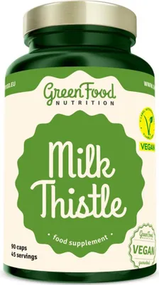 Produktbild von GreenFood Nutrition Mariendistel 90 kapslí