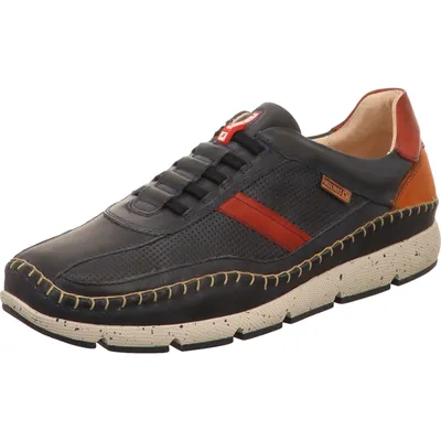 A single men's sneaker is shown against a white background.