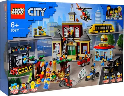 Immagine prodotto di LEGO City 60271 Piazza della città - Piazza principale - 1517 pezzi